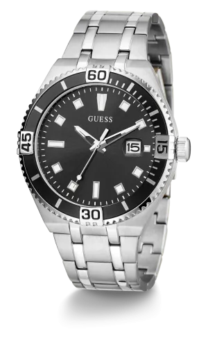 Guess Analog Black Dial Men's Watch - GW0330G1