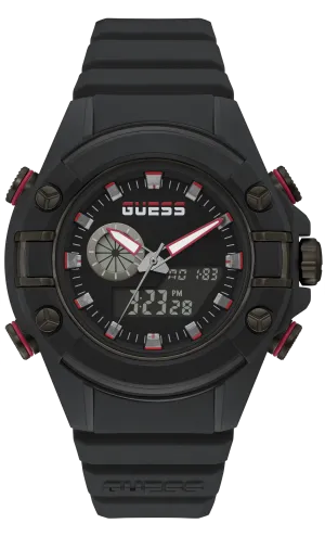 Guess Analog-Digital Black Dial Men's Watch - GW0269G3