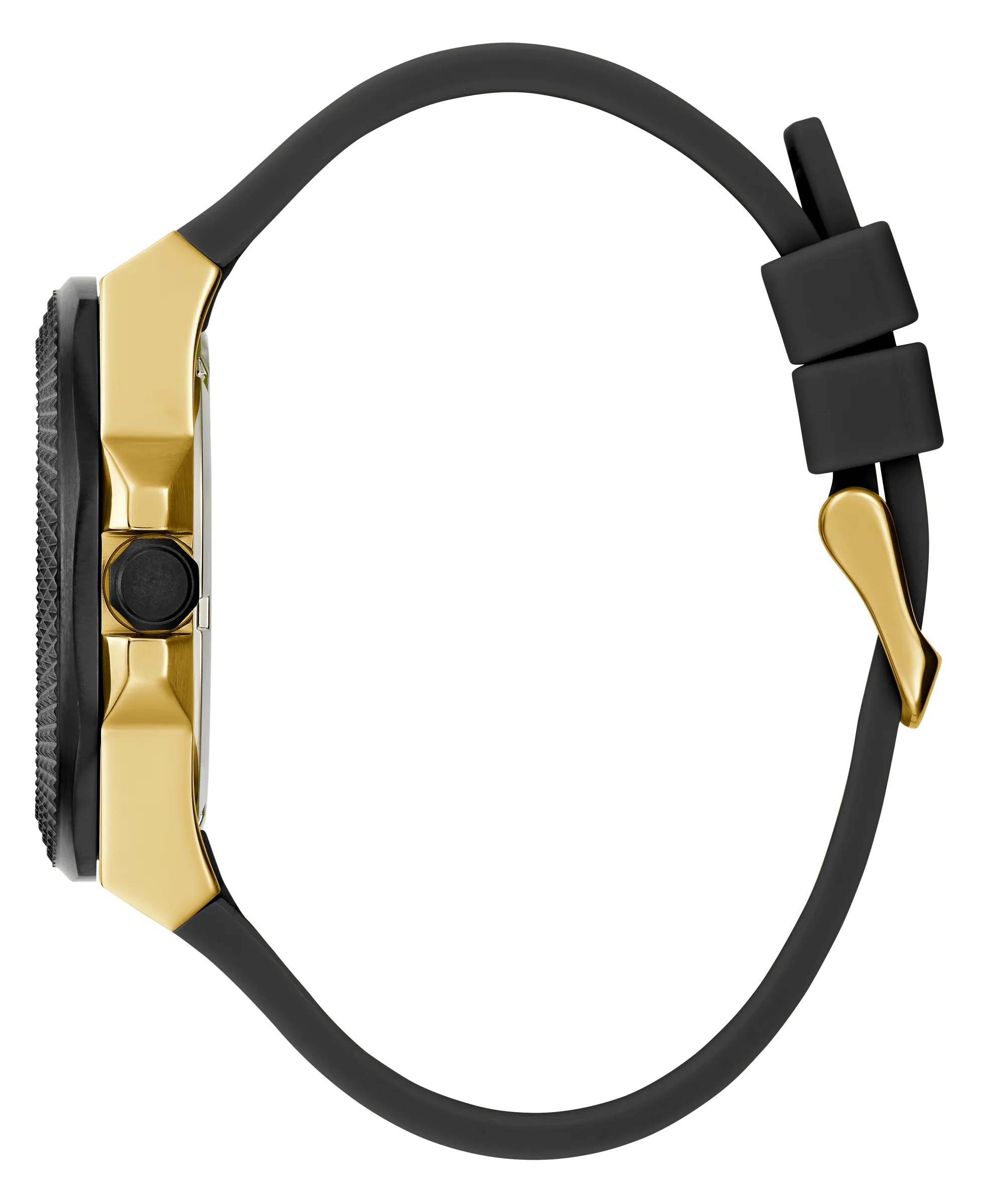 Guess Front-Runner Black and Gold Men's Watch GW0577G2