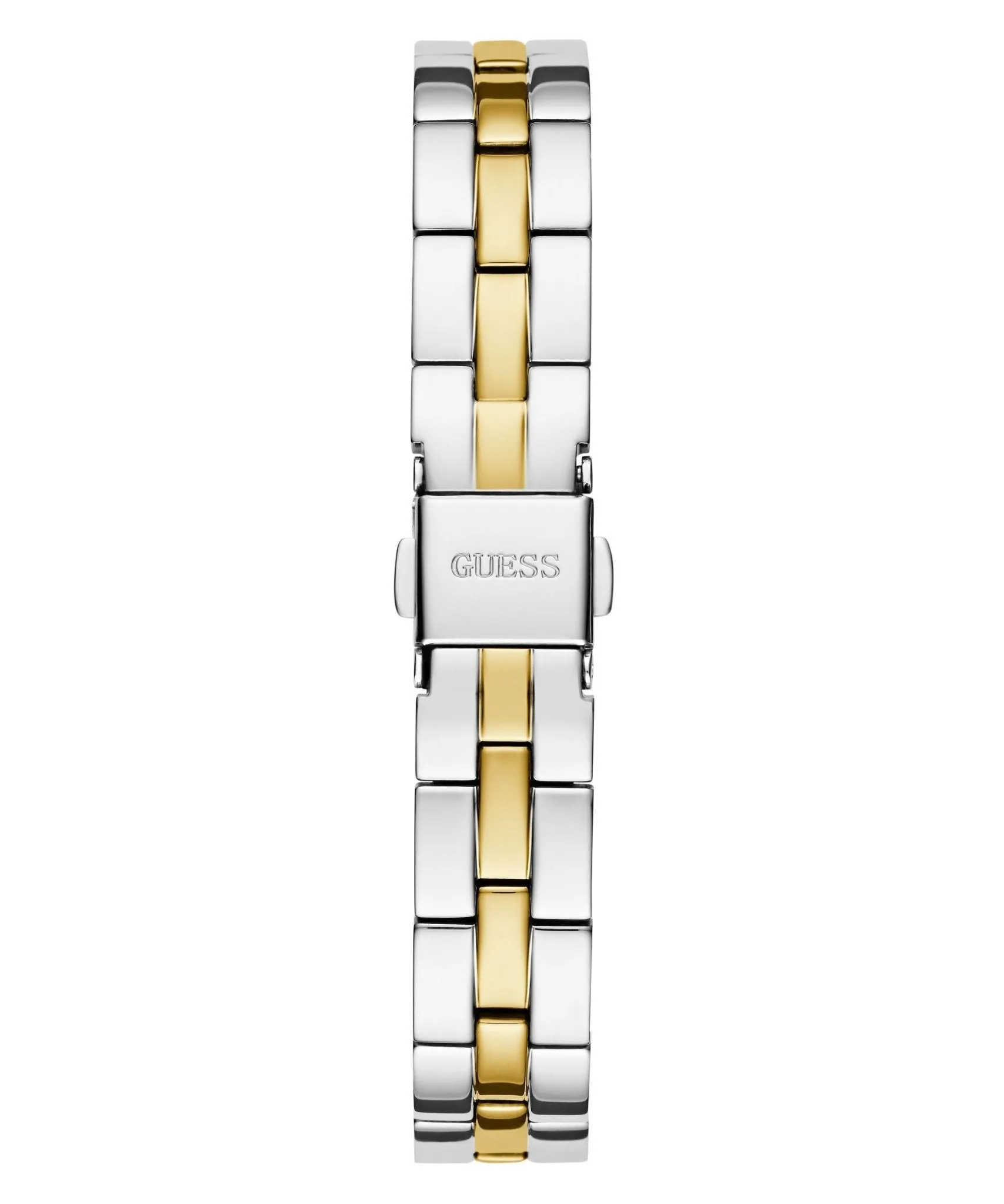 Guess Ladies Array Yellow Gold Tone Stainless Steel Watch GW0762L5