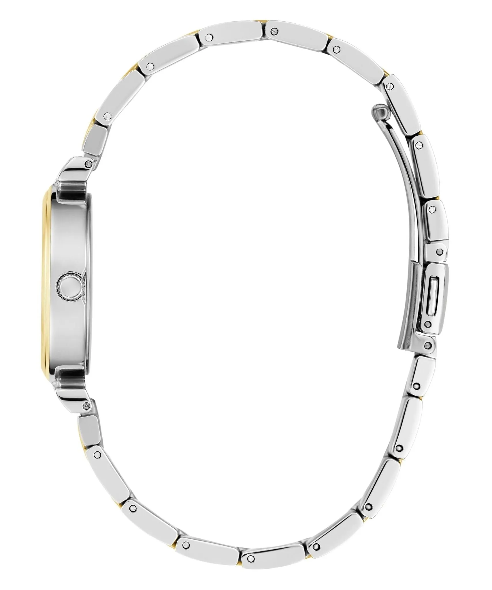 Guess Ladies Array Yellow Gold Tone Stainless Steel Watch GW0762L5