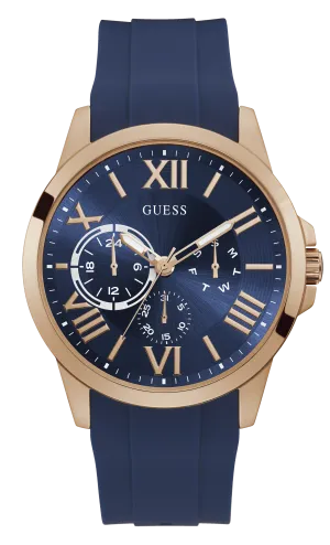 Guess Mens Blue Multi-function Watch - GW0012G3