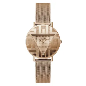 Guess Rose Gold Dial Women Analog Watch - GW0527L3