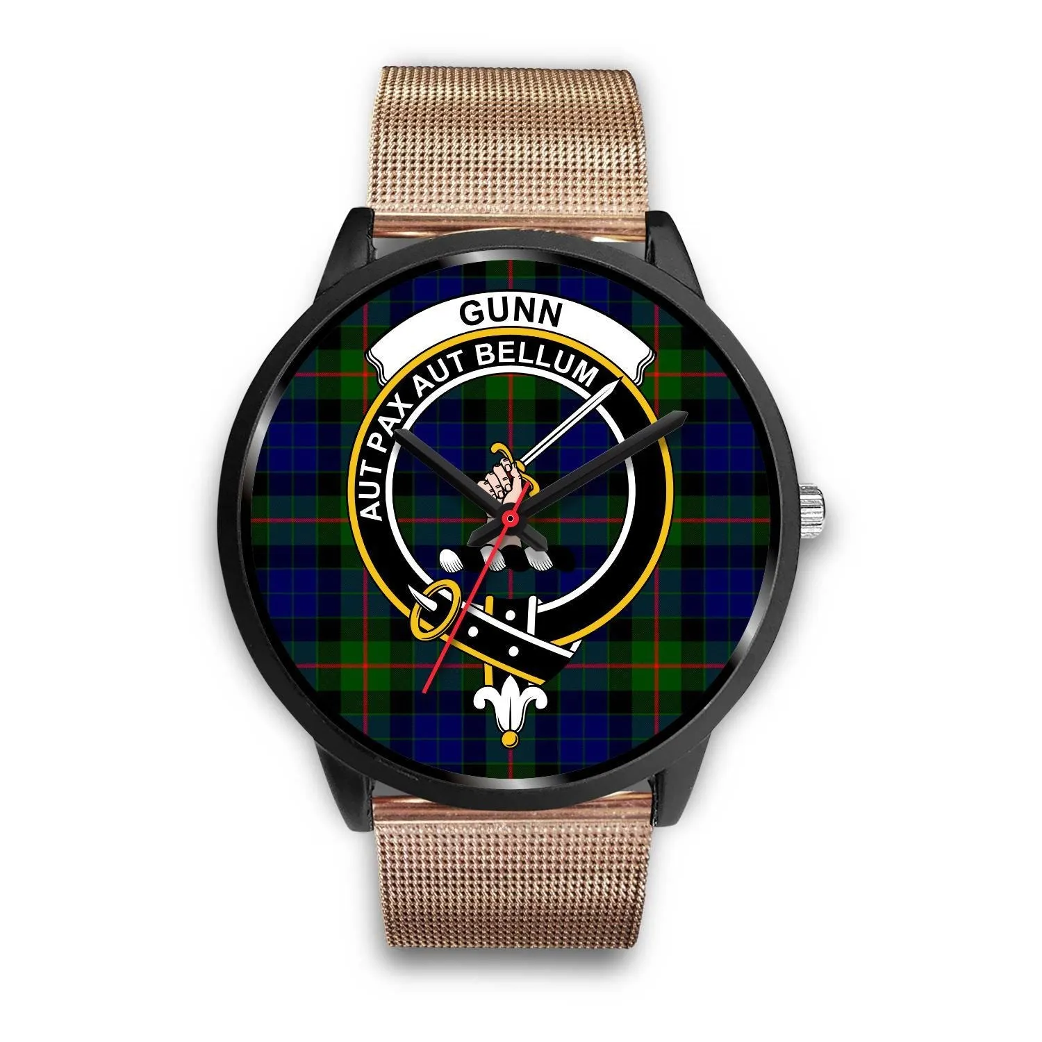 Gunn Modern Clan Badge Tartan Black Watch