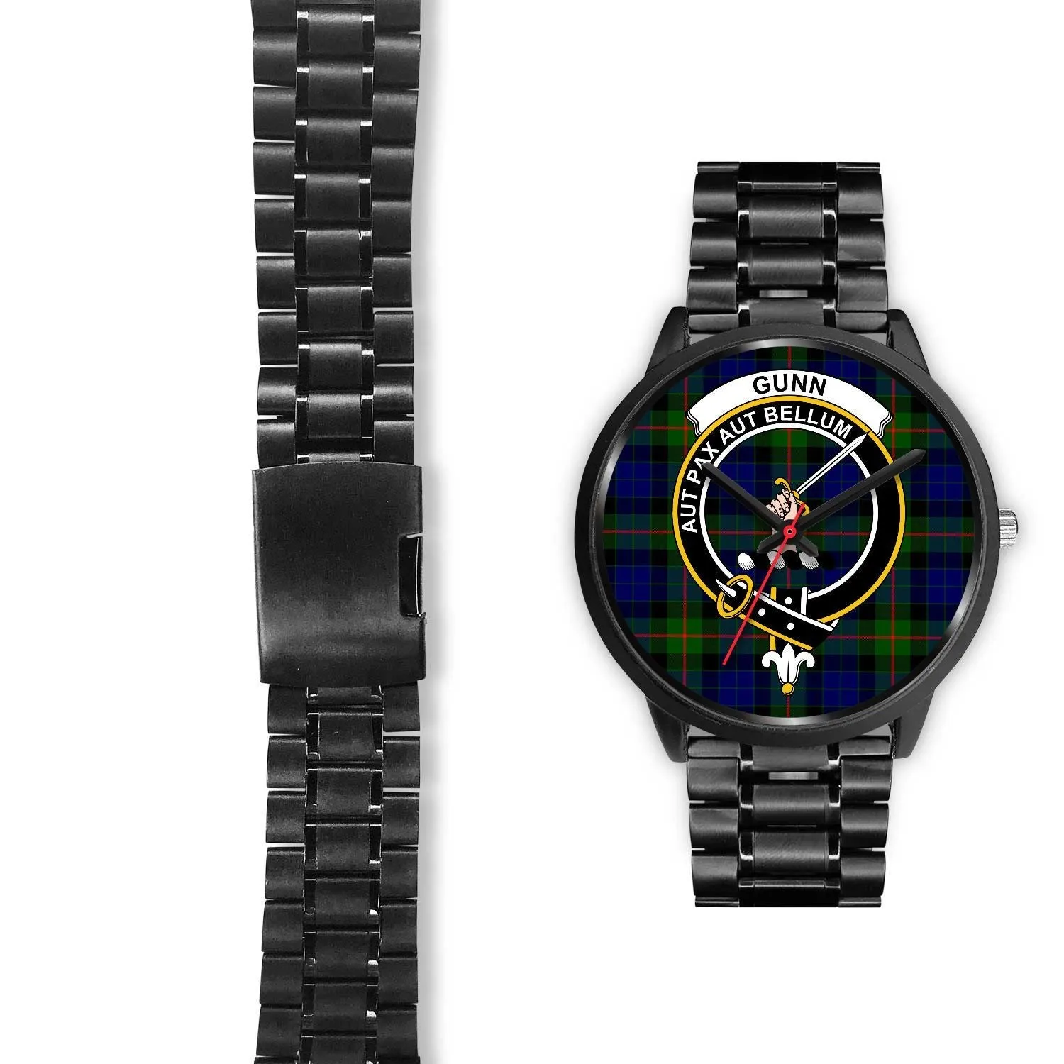 Gunn Modern Clan Badge Tartan Black Watch