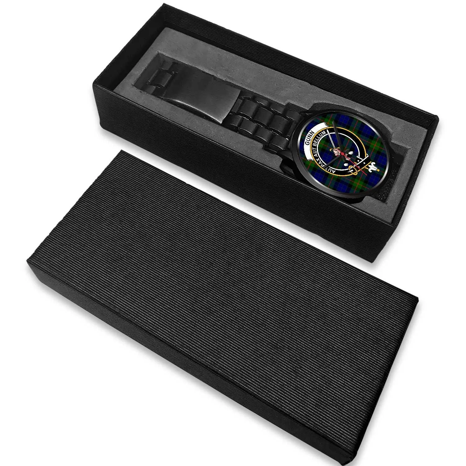 Gunn Modern Clan Badge Tartan Black Watch