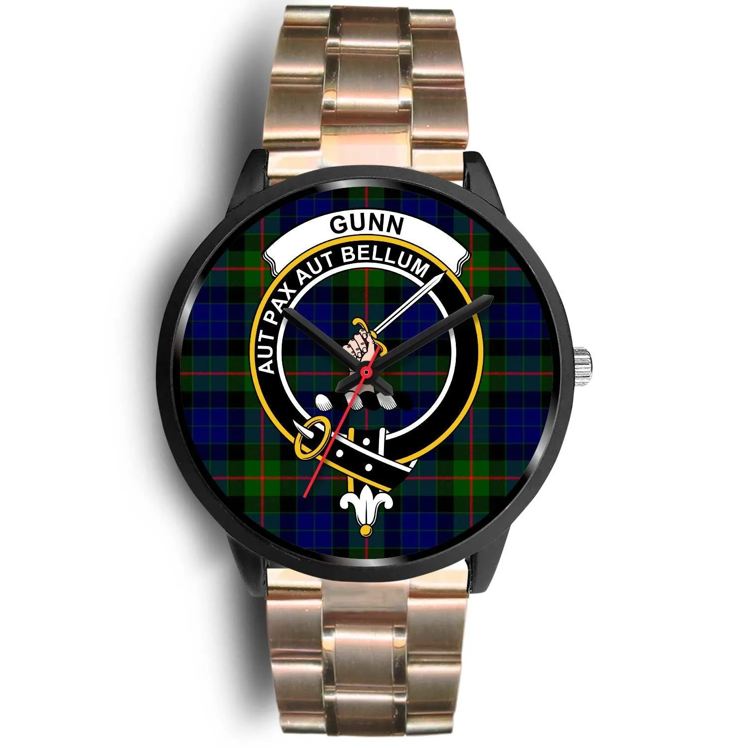Gunn Modern Clan Badge Tartan Black Watch