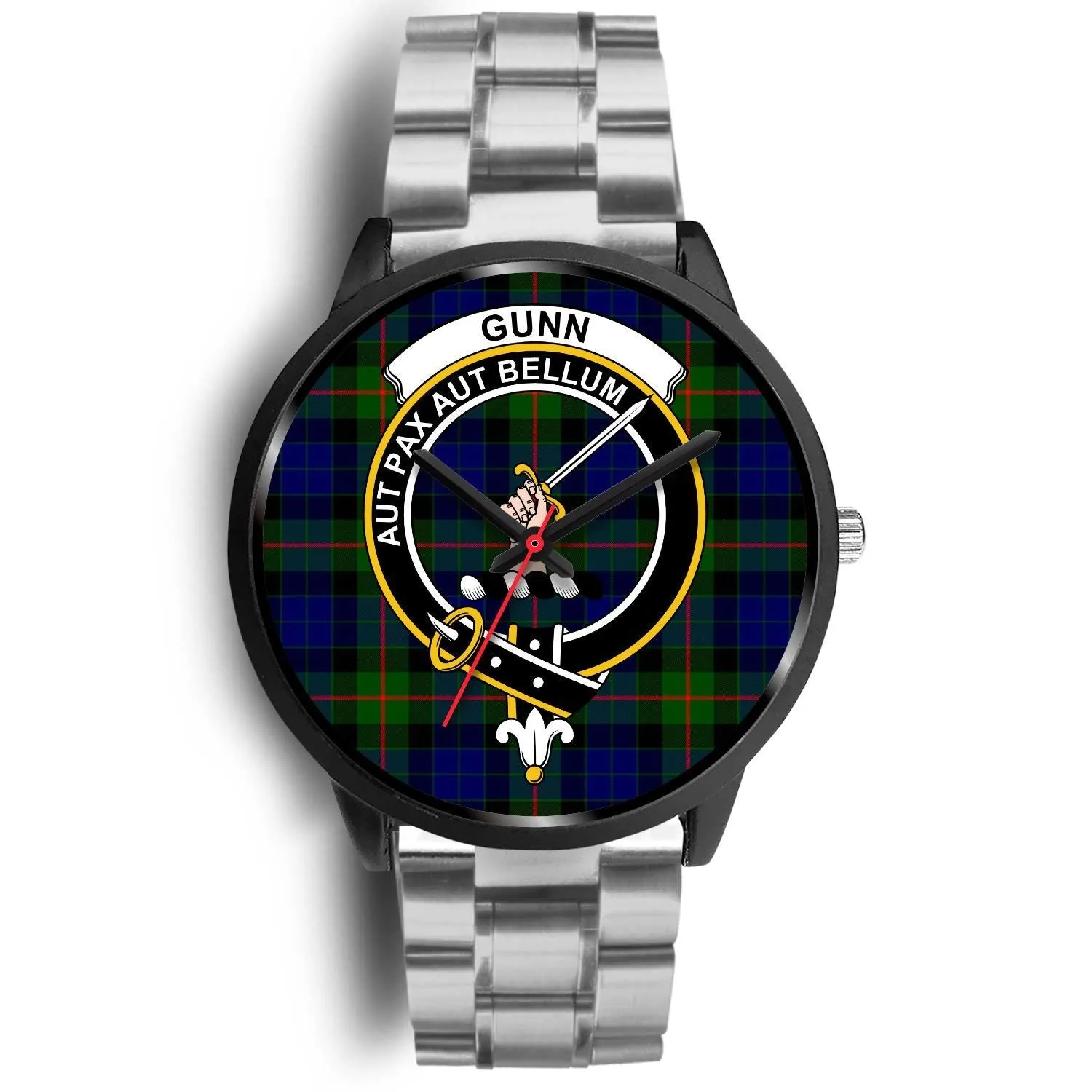 Gunn Modern Clan Badge Tartan Black Watch