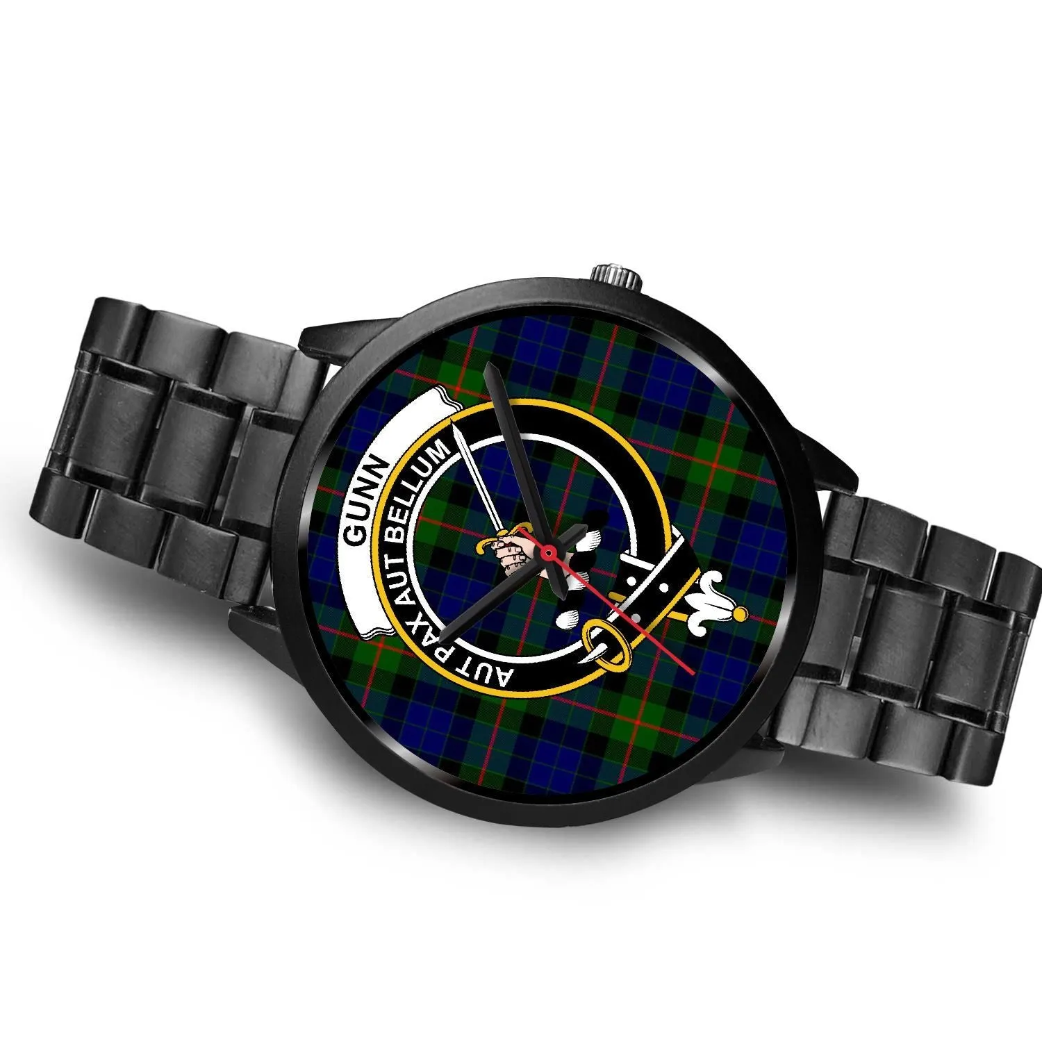 Gunn Modern Clan Badge Tartan Black Watch