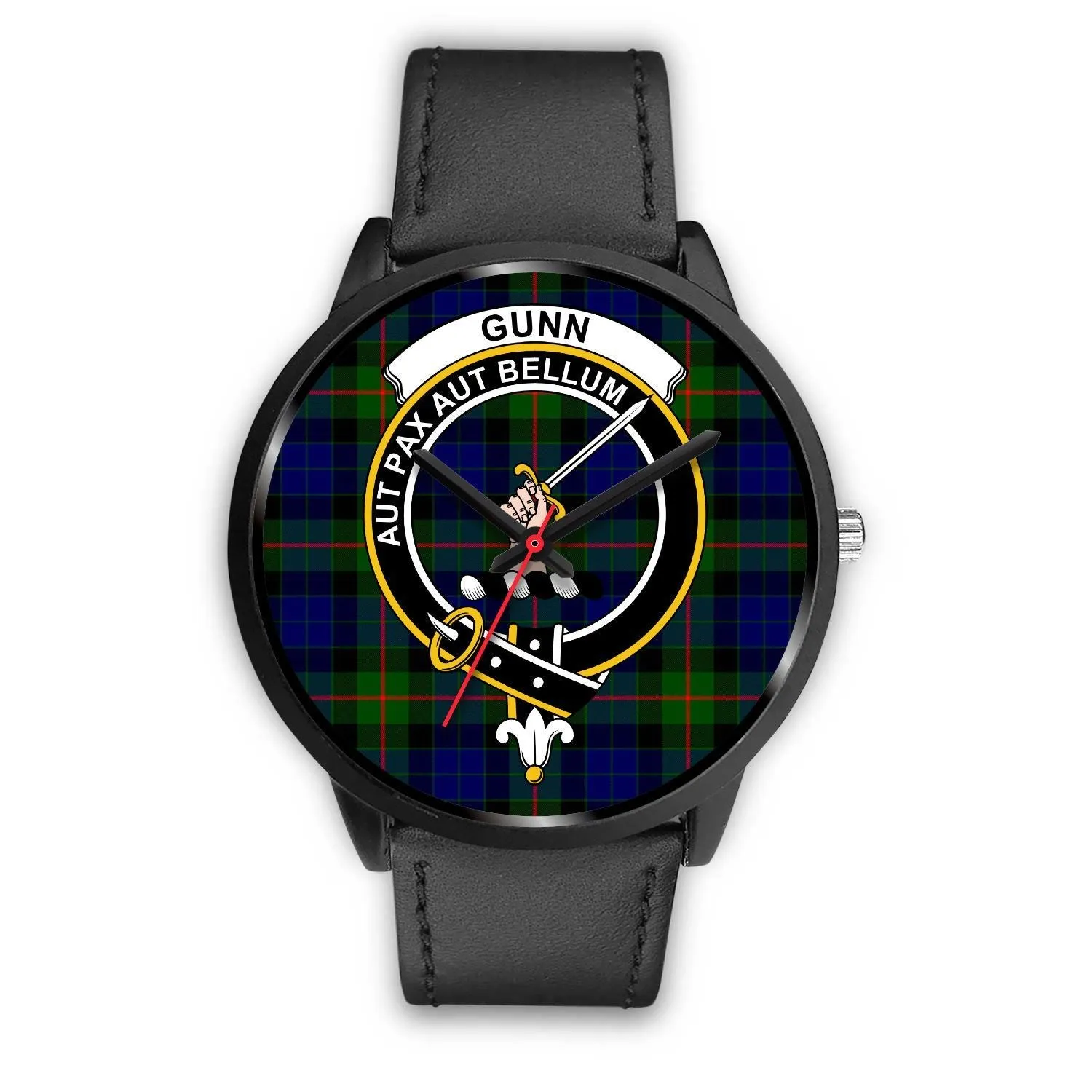 Gunn Modern Clan Badge Tartan Black Watch