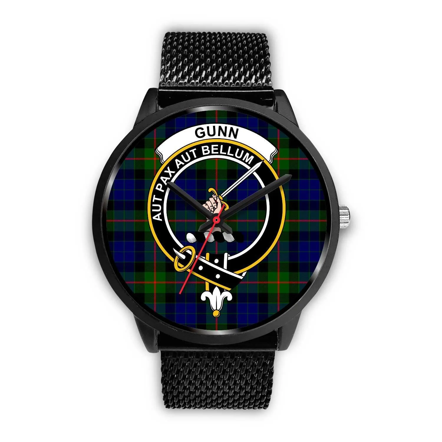 Gunn Modern Clan Badge Tartan Black Watch