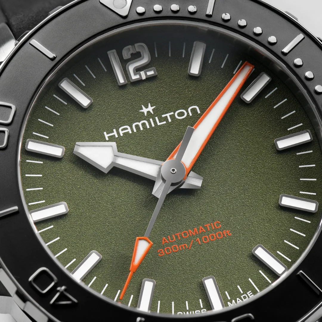 Hamilton Khaki Navy Frogman 41 D