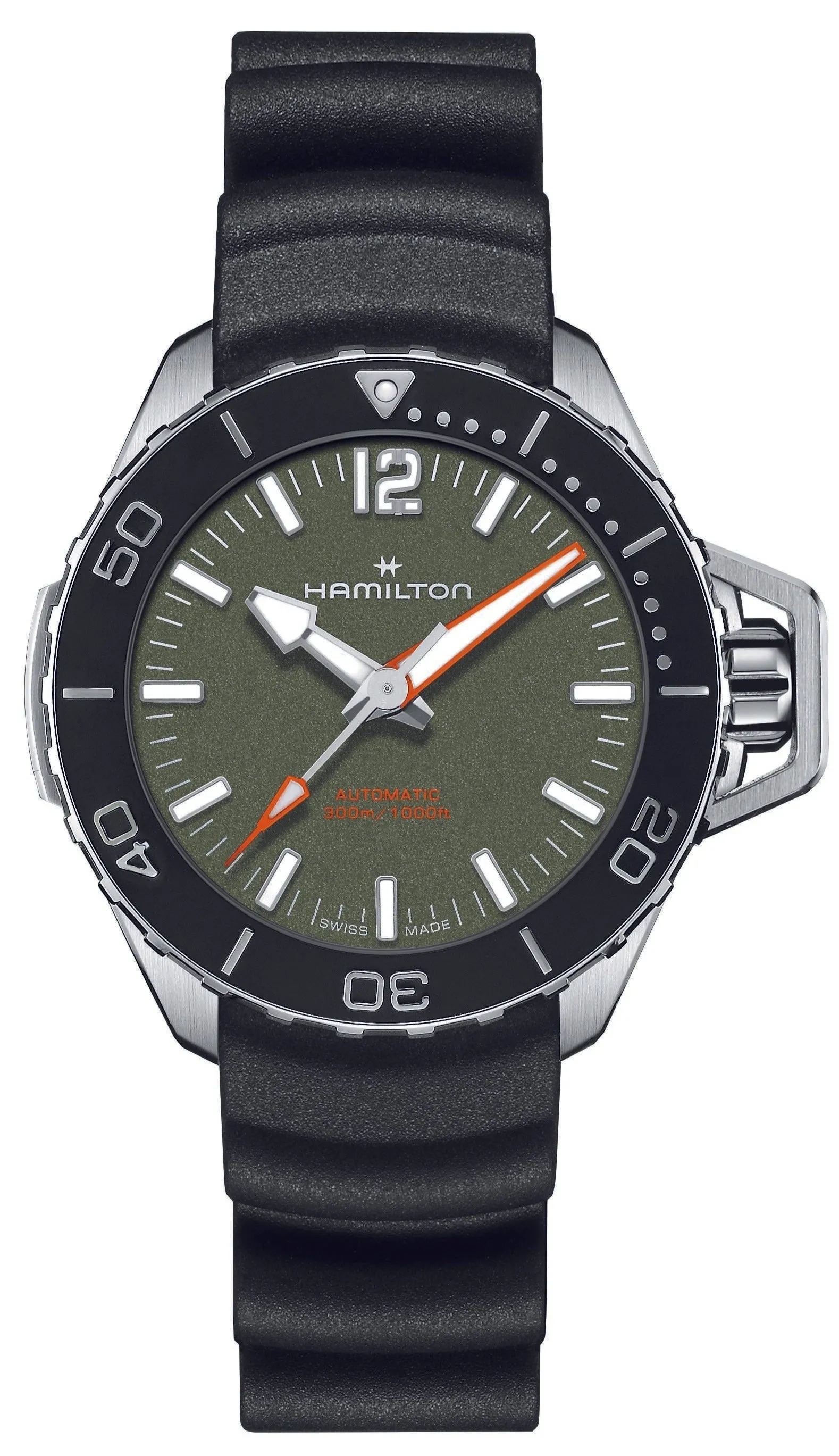 Hamilton Khaki Navy Frogman 41 D