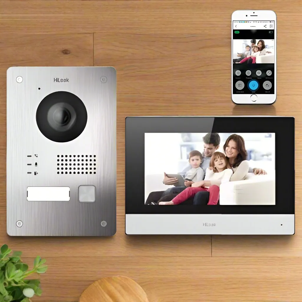 HiLook Two-Wire Smartphone Intercom Kit, HA-KIT-P2