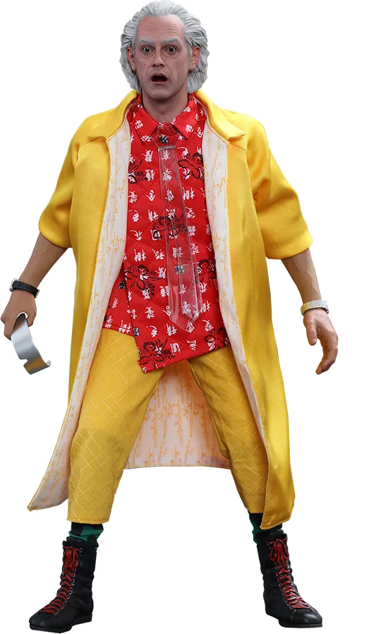 Hot Toys MMS380B - Back To The Future 2 - Docteur Emmett Brown Deluxe Version【Back-Order】