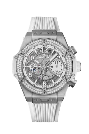 Hublot Unico Big Bang Titanium & Diamonds Men's Watch