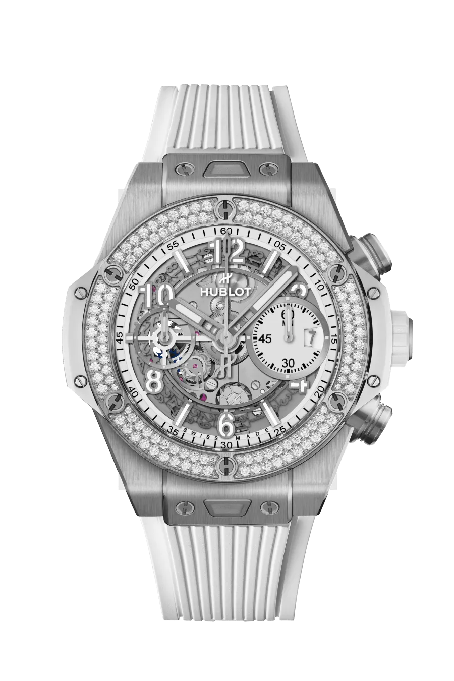 Hublot Unico Big Bang Titanium & Diamonds Men's Watch