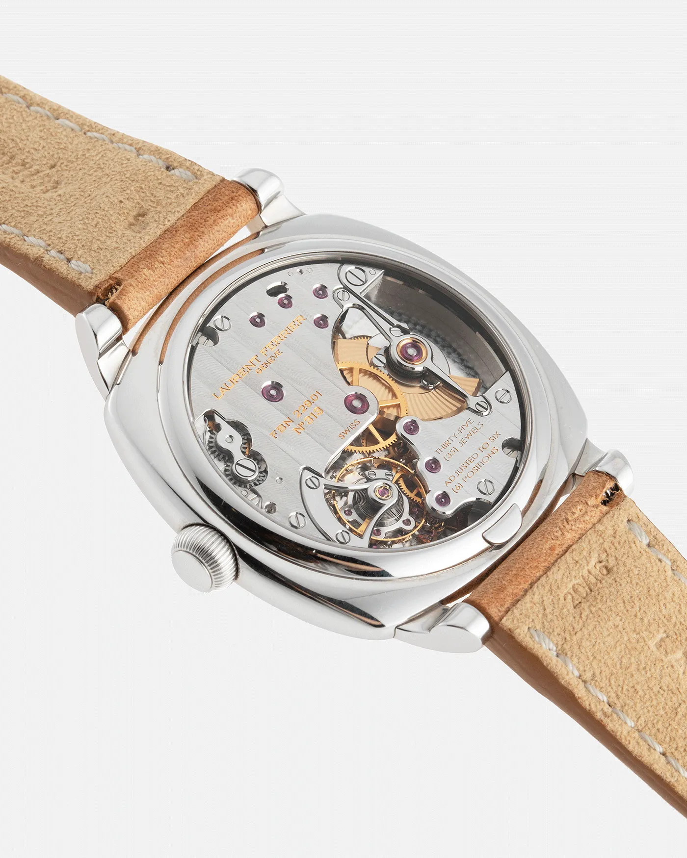 Laurent Ferrier Galet Square Steel Custom