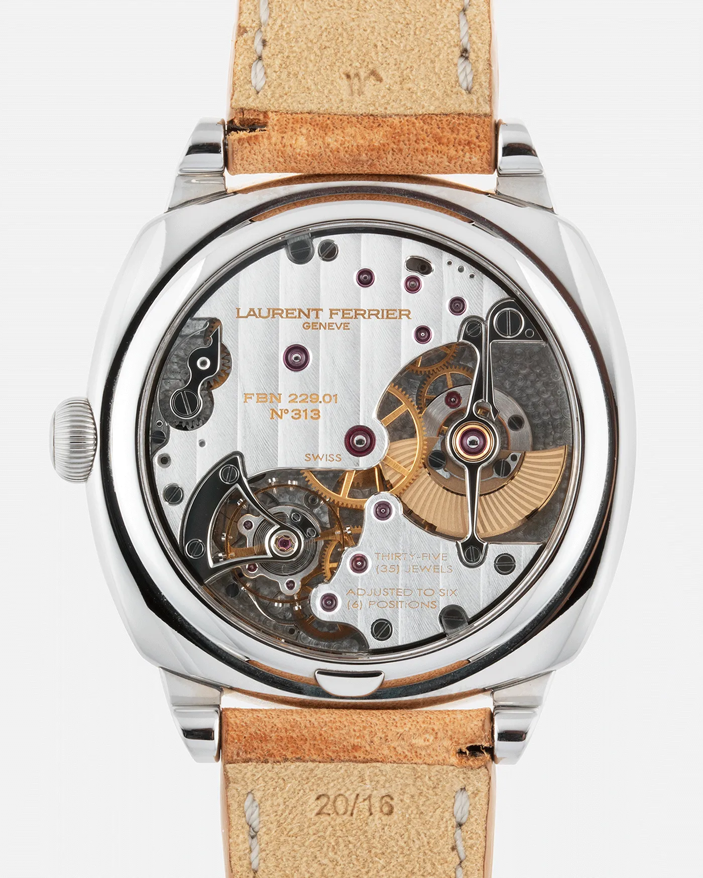 Laurent Ferrier Galet Square Steel Custom