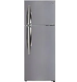 LG GL-C322KPZY 291 L 2 Star Frost Free Inverter,  Double Door Refrigerator (Shiny Steel)