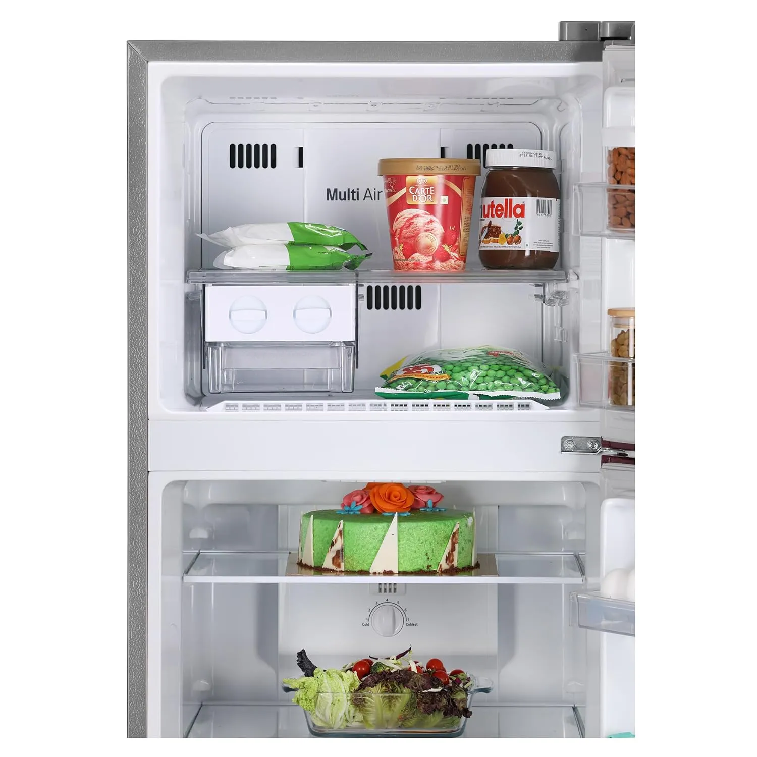 LG GL-N292DPZY 242 L 2 Star Frost-Free Smart Inverter Double Door Refrigerator ( Shiny Steel, Smart Connect & Multi Air Flow)