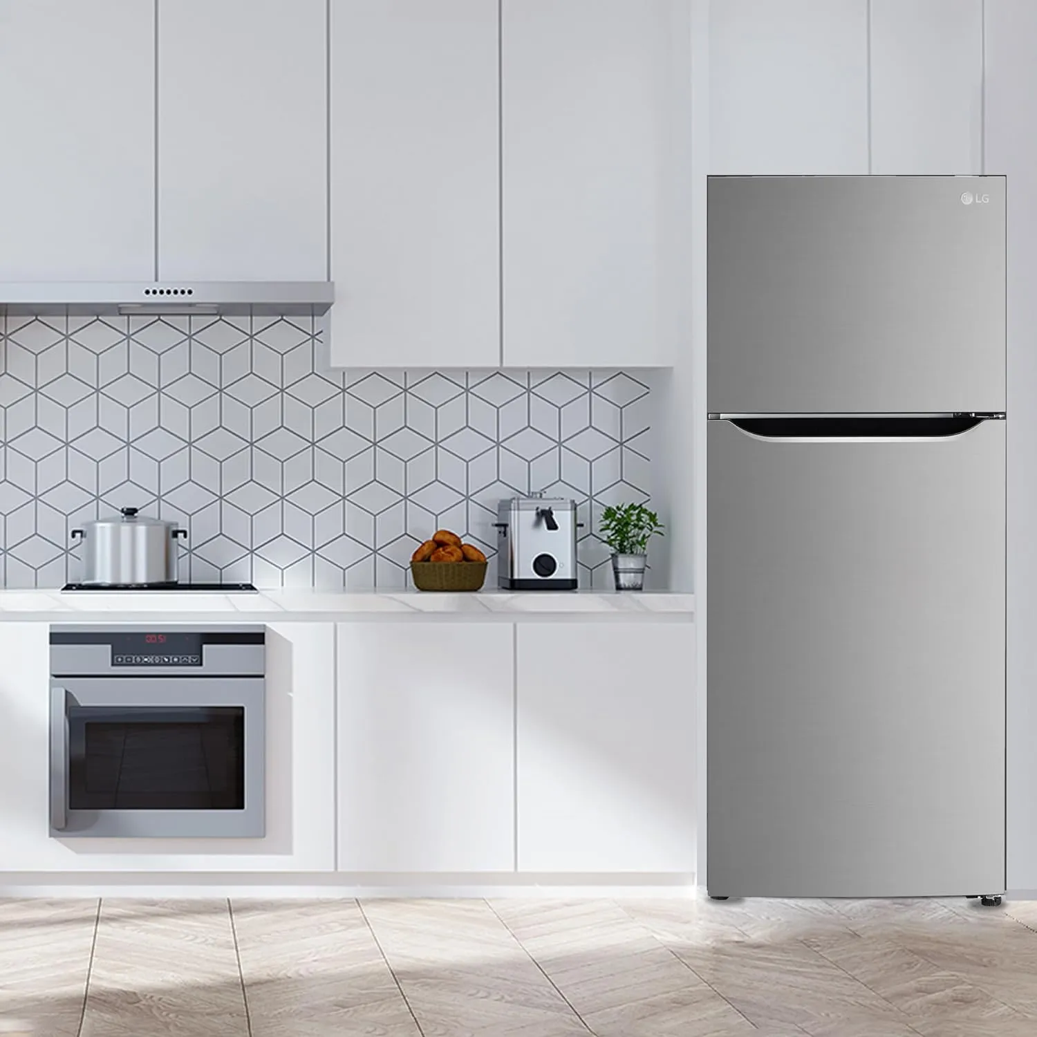 LG GL-N292DPZY 242 L 2 Star Frost-Free Smart Inverter Double Door Refrigerator ( Shiny Steel, Smart Connect & Multi Air Flow)