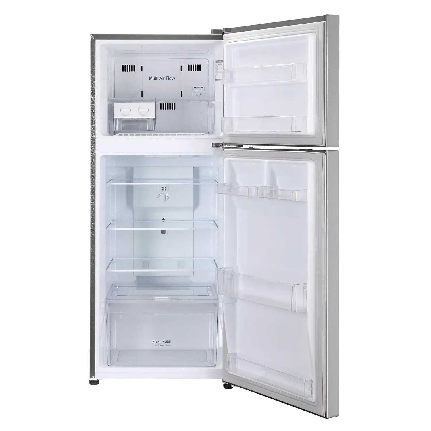 LG GL-N292DPZY 242 L 2 Star Frost-Free Smart Inverter Double Door Refrigerator ( Shiny Steel, Smart Connect & Multi Air Flow)