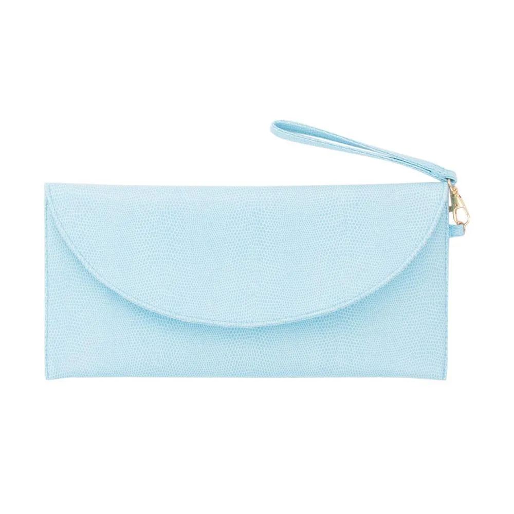 Lizard Clutch with Wristlet