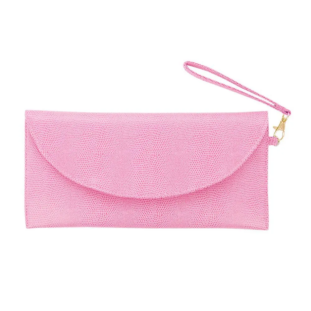 Lizard Clutch with Wristlet