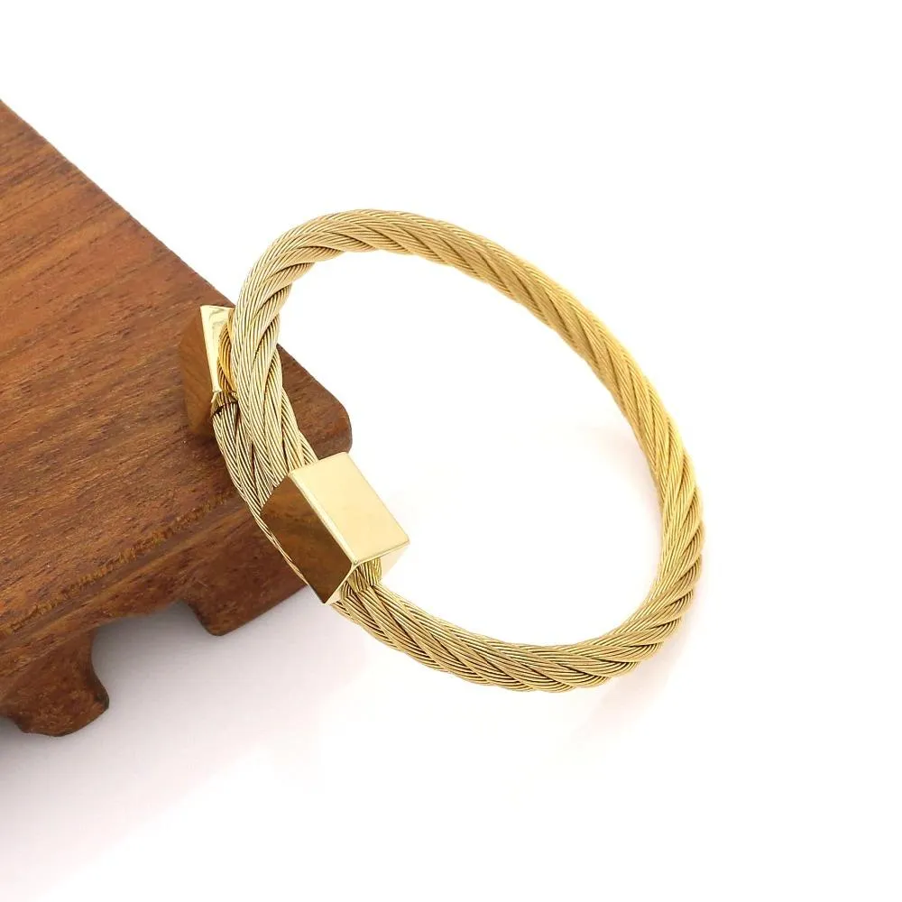 Luxurious Roman Numeral Bangle Bracelets