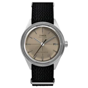 Marlin Jet Automatic 38mm Fabric Strap Watch