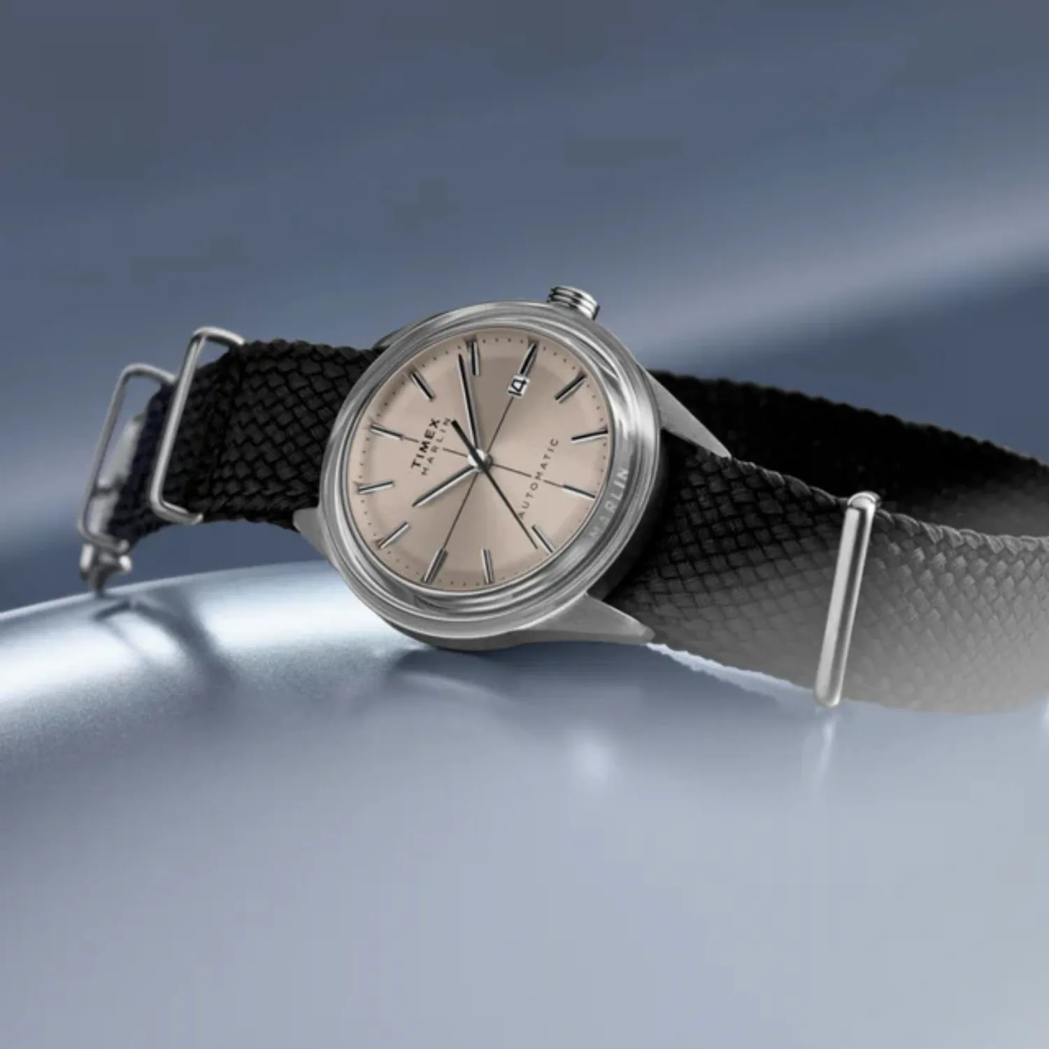 Marlin Jet Automatic 38mm Fabric Strap Watch