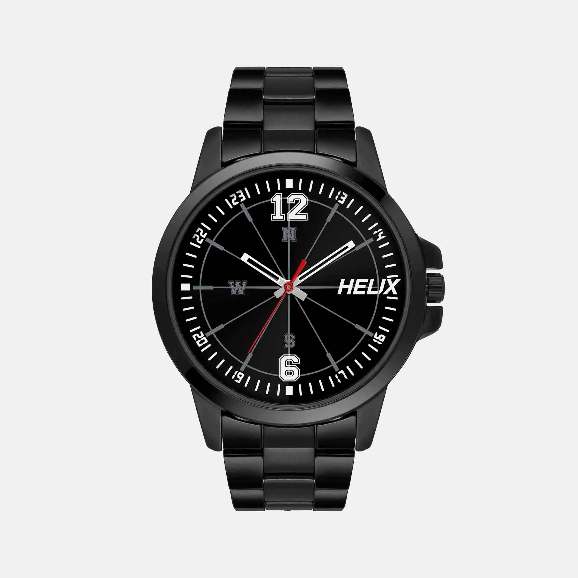 Men's Black Analog Stainless Steel Watch TW023HG27
