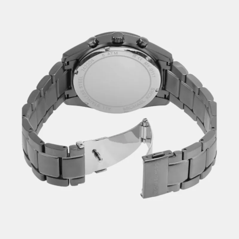 Men's Blue Chronograph Stainless Steel Watch MK9111