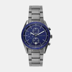 Men's Blue Chronograph Stainless Steel Watch MK9111