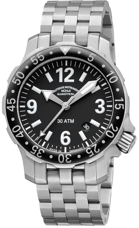 MG Watch Marinus SS Black Bezel