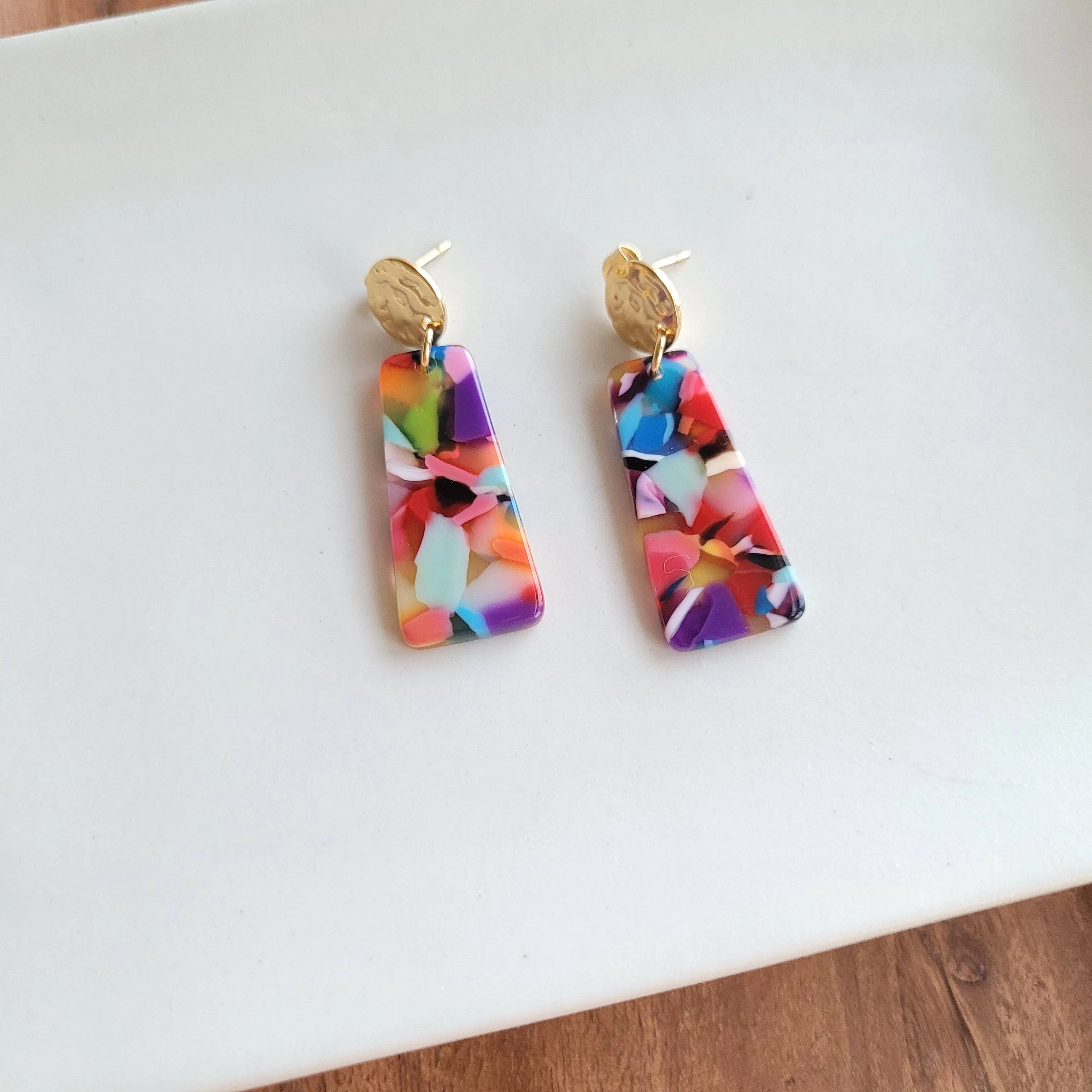 Mia Mini Earrings - Fiesta // Jewelry, Gifts