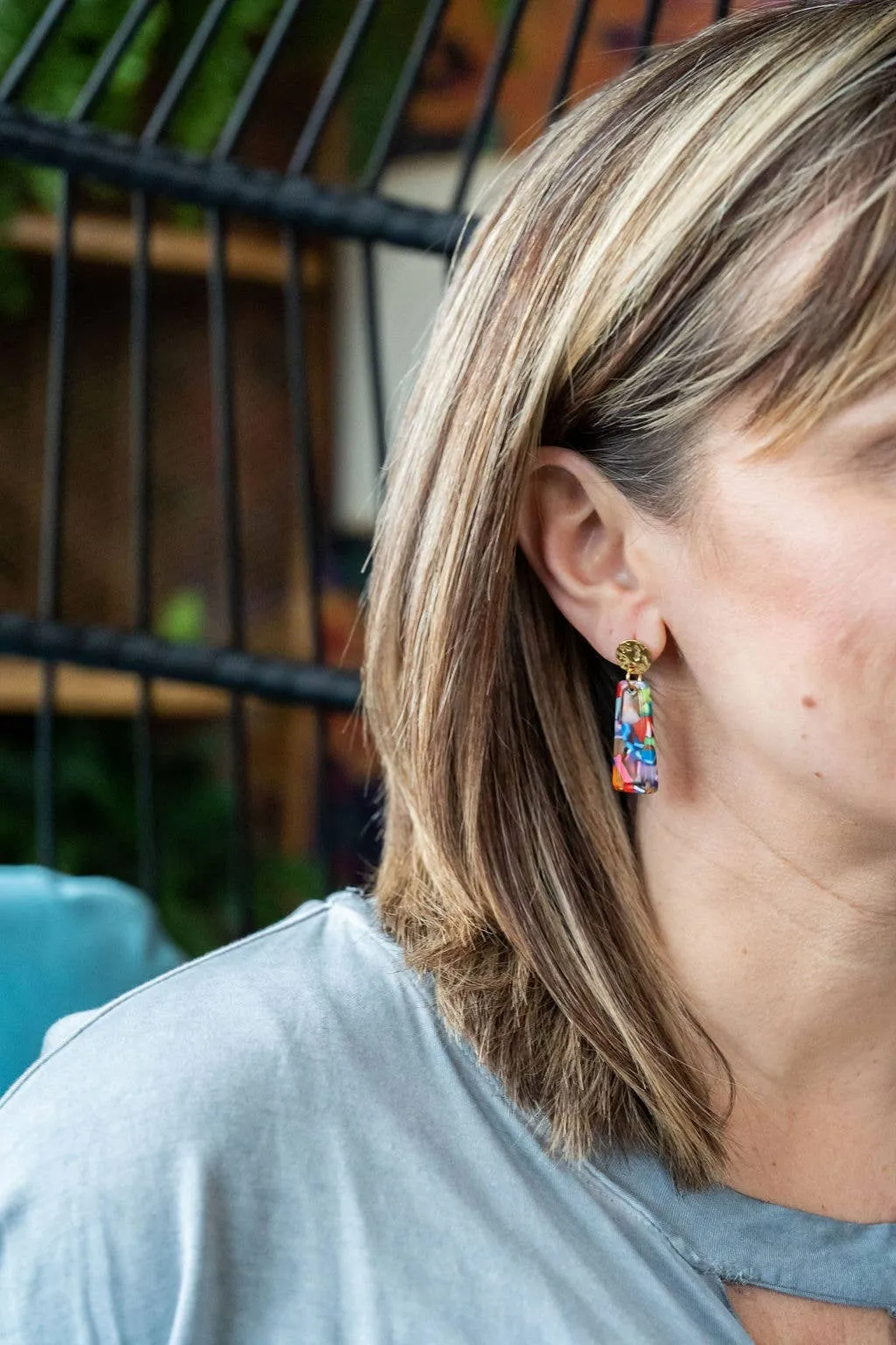 Mia Mini Earrings - Fiesta // Jewelry, Gifts