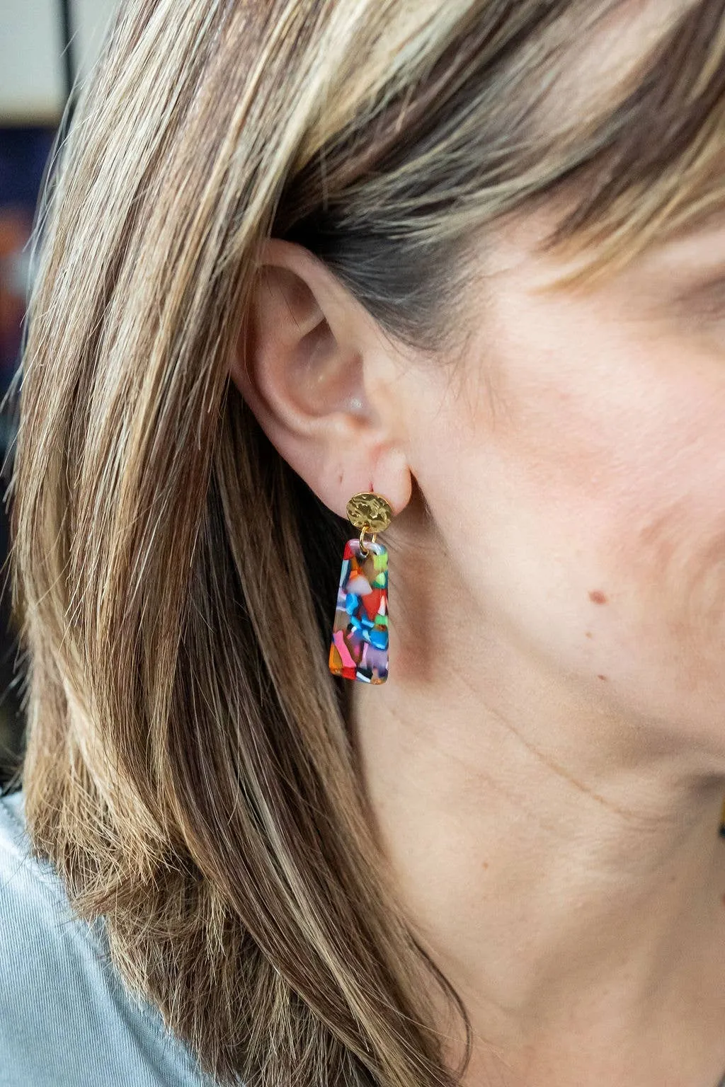 Mia Mini Earrings - Fiesta // Jewelry, Gifts