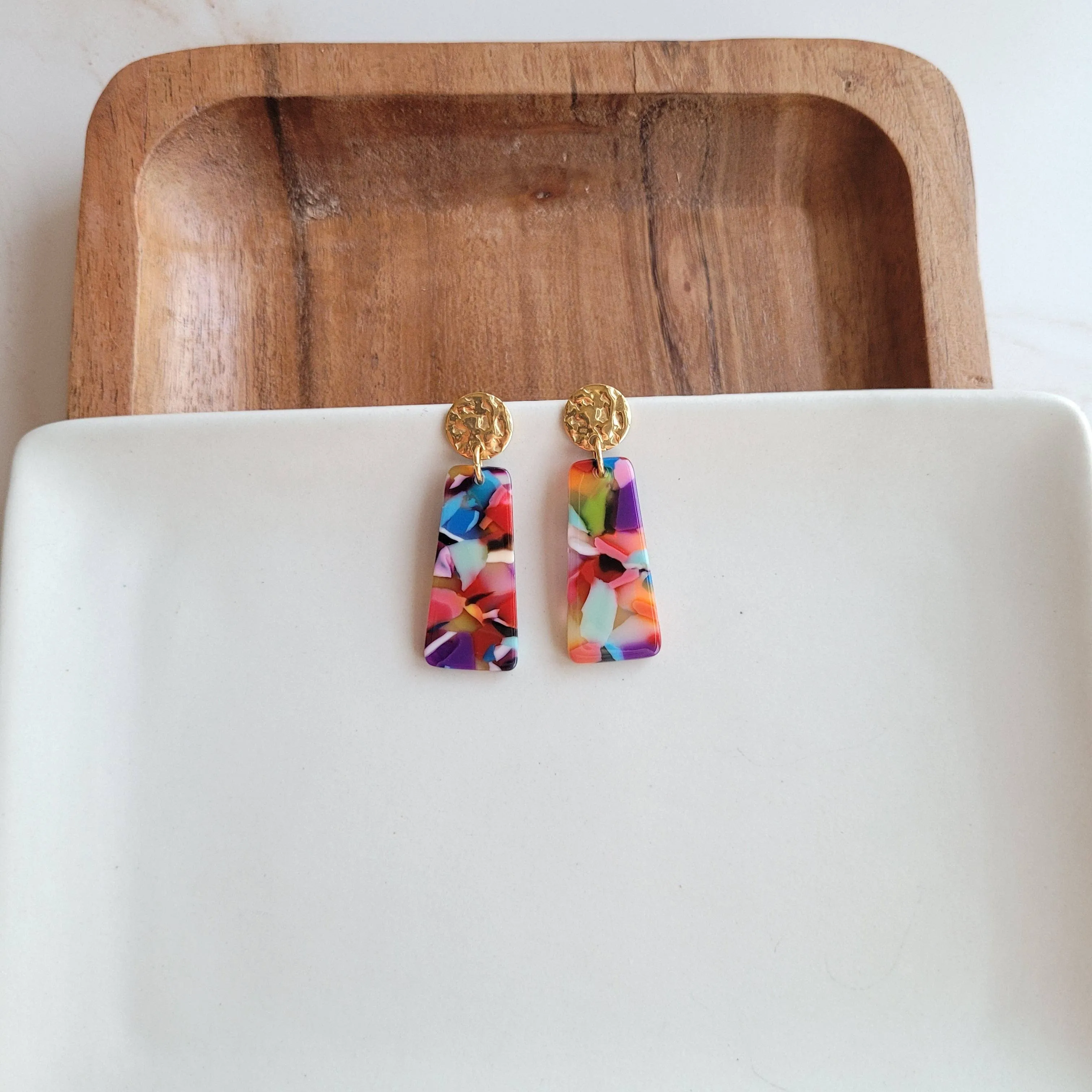 Mia Mini Earrings - Fiesta // Jewelry, Gifts