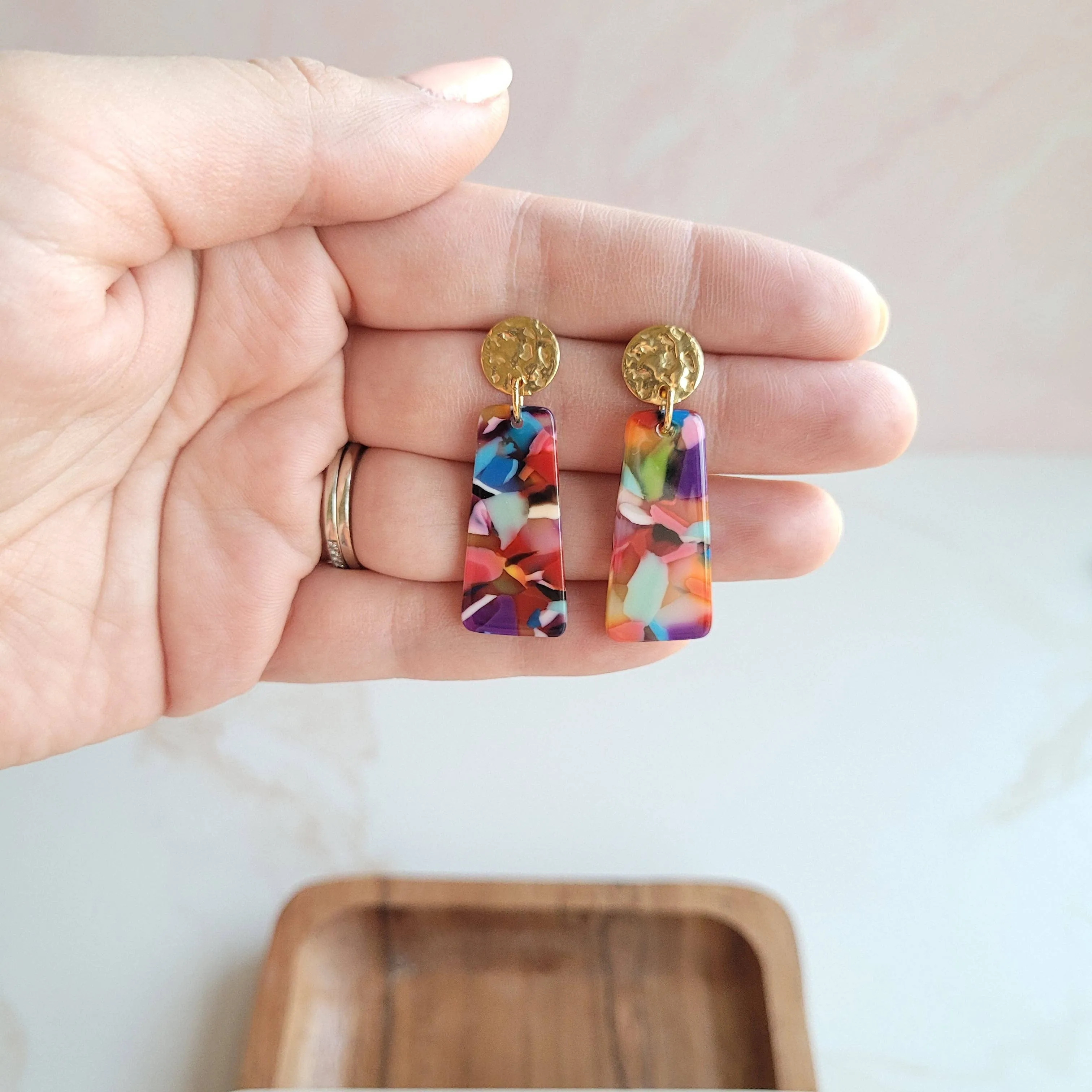 Mia Mini Earrings - Fiesta // Jewelry, Gifts