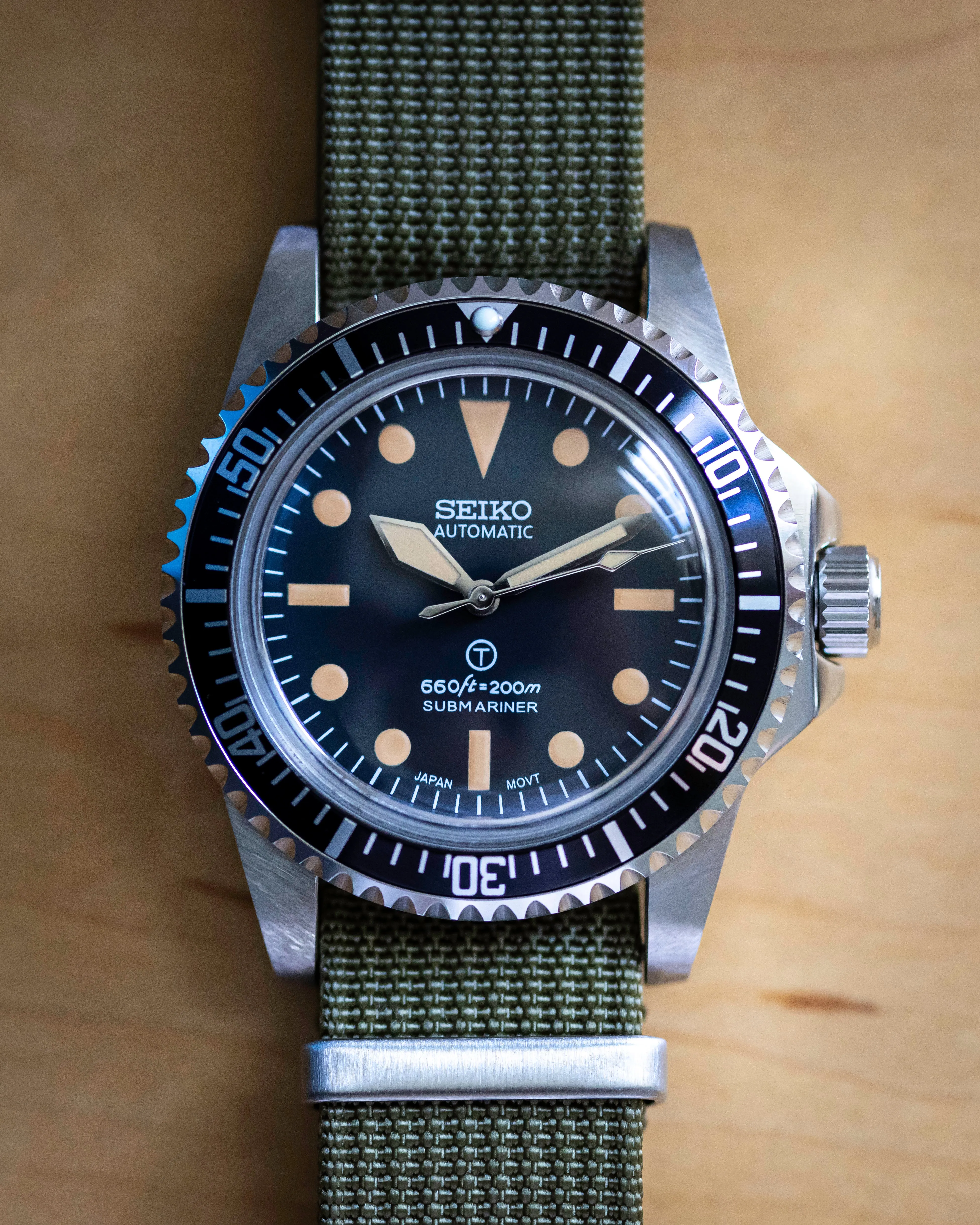 Milsub (Military Submariner) - Custom Mod Watch