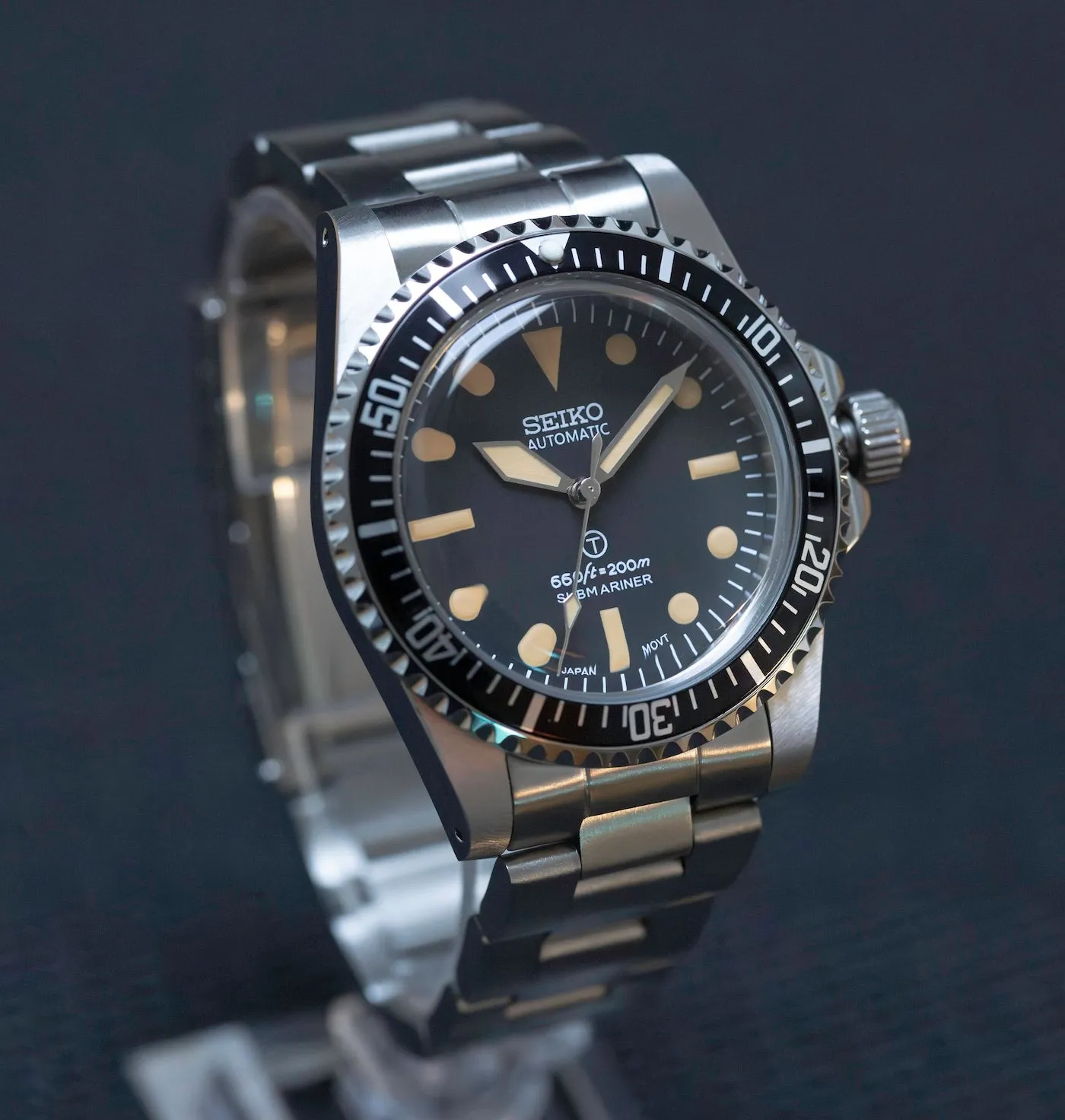 Milsub (Military Submariner) - Custom Mod Watch