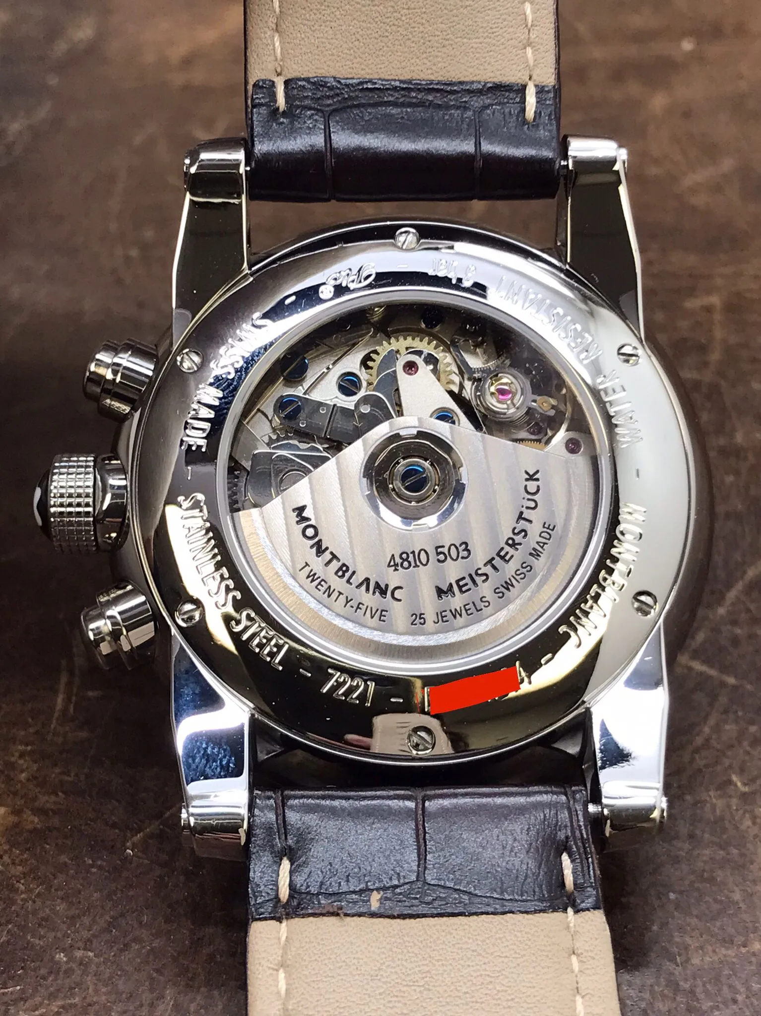 Montblanc Timewalker Chronograph UTC 107065 Silver Dial Automatic Men's Watch