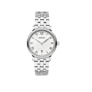 Montblanc Tradition Quartz Stainless Steel Unisex 112636