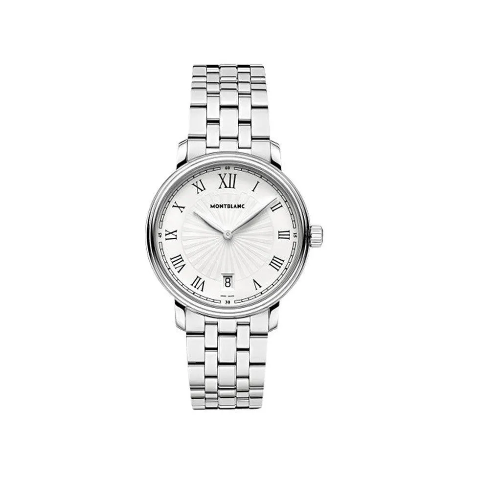 Montblanc Tradition Quartz Stainless Steel Unisex 112636