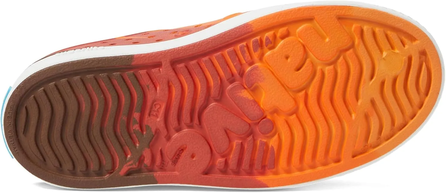 Native Shoes Kids Jefferson Clog Marble (Little Kid/Big Kid) - Clogs for Kids - Synthetic Upper and Outsole