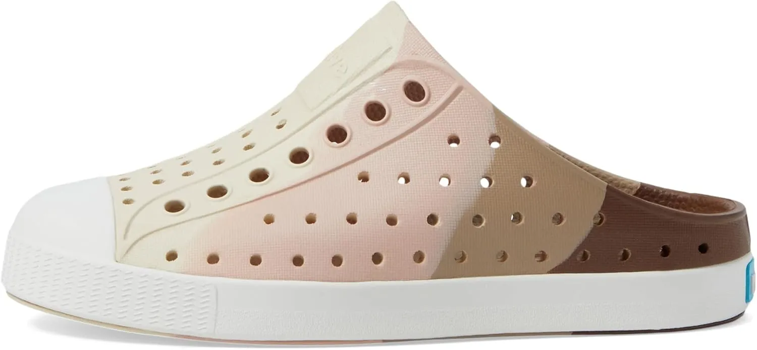 Native Shoes Kids Jefferson Clog Marble (Little Kid/Big Kid) - Clogs for Kids - Synthetic Upper and Outsole