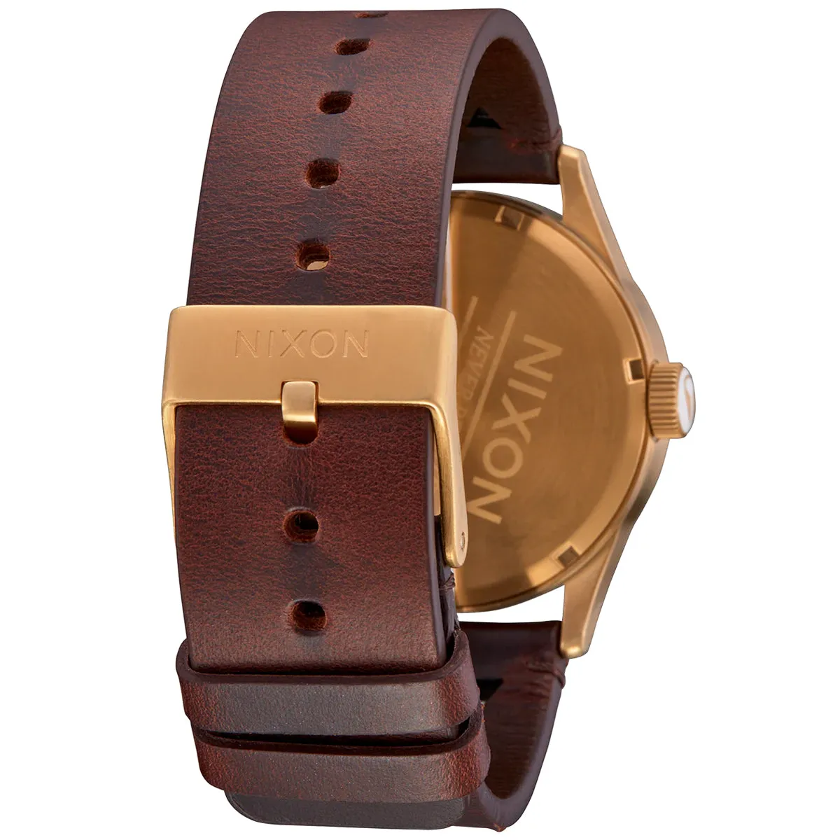Nixon Sentry Leather Watch