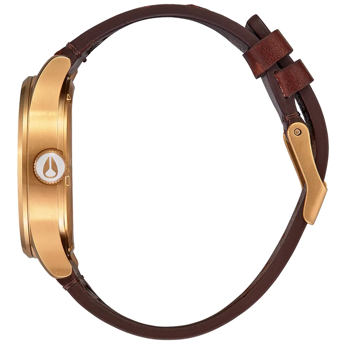 Nixon Sentry Leather Watch